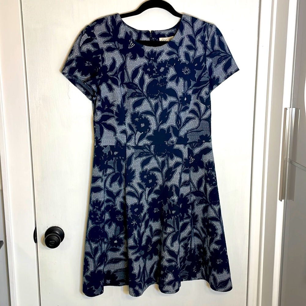 Eliza J fit and flare dress